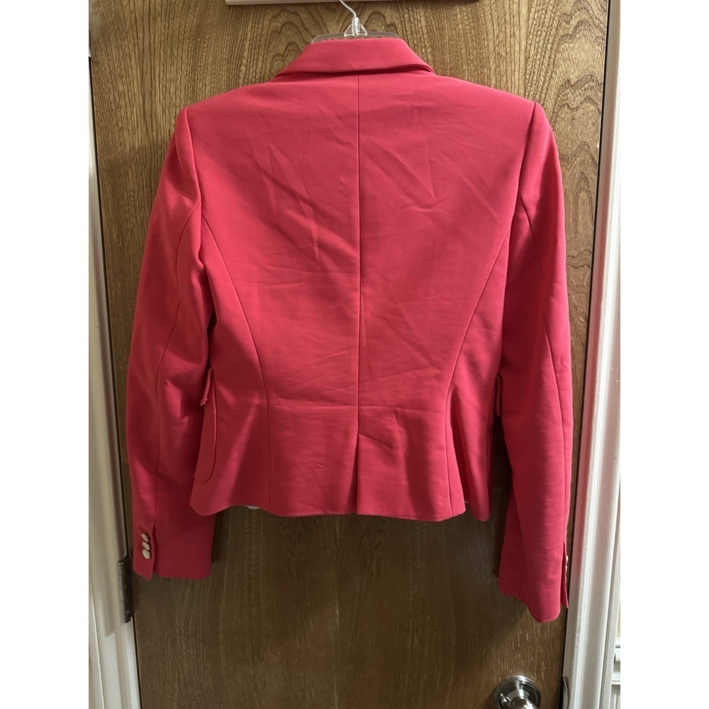 Zara Basic Single Button Blazer Jacket Size XS Fu… - image 2